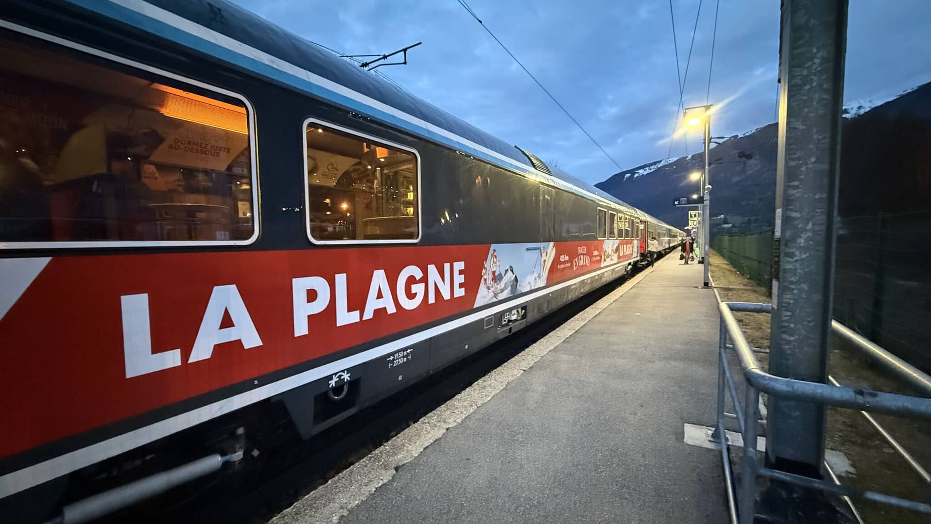 TravelSki Night Express La Plagne